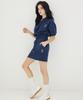 Awesome Studio Women'S Sweat Mini Skirt Vintage Navy