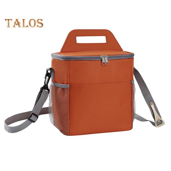 9L/16L Insulated Bag Multi-purpose Large Capacity Bento Bag Zipper Closure Thermal Picnic Bag for Home Outdoor