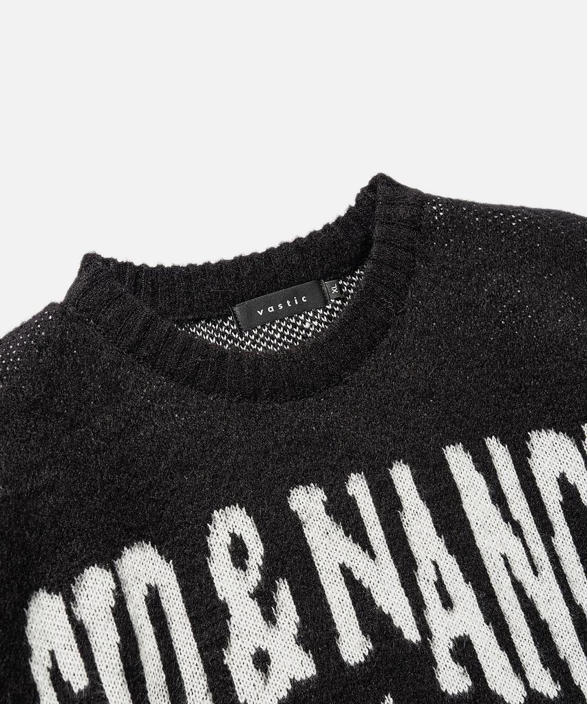 VASTIC Love Kills Brush Knit_Black