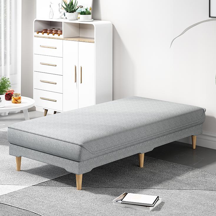 Balkon Schlafsofa ausklappbares breites Einzelbett zusammengesetzter Liegestuhl Mittagspause Sofa fauler Ruhesitz Schlafzimmer Wohnzimmer Tagesbett