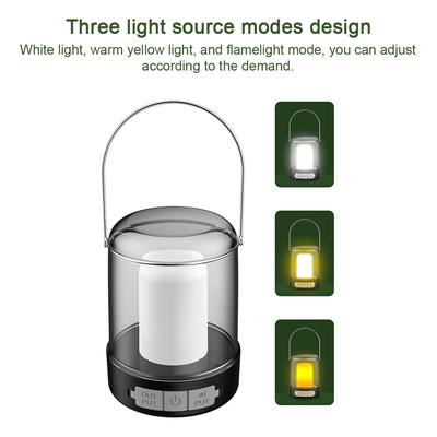Portable Camping Light Multifunctional Outdoor Night Lights Type-C Charging and USB Output