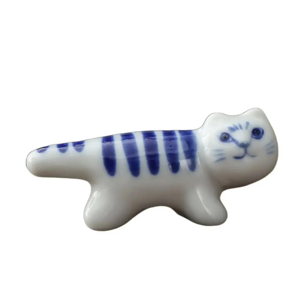 Style Ceramic Animal Crafts Tableware Accessories Spoon Rack Chopsticks Storage Rack Chopsticks Pillow Rack Chopsticks Rack