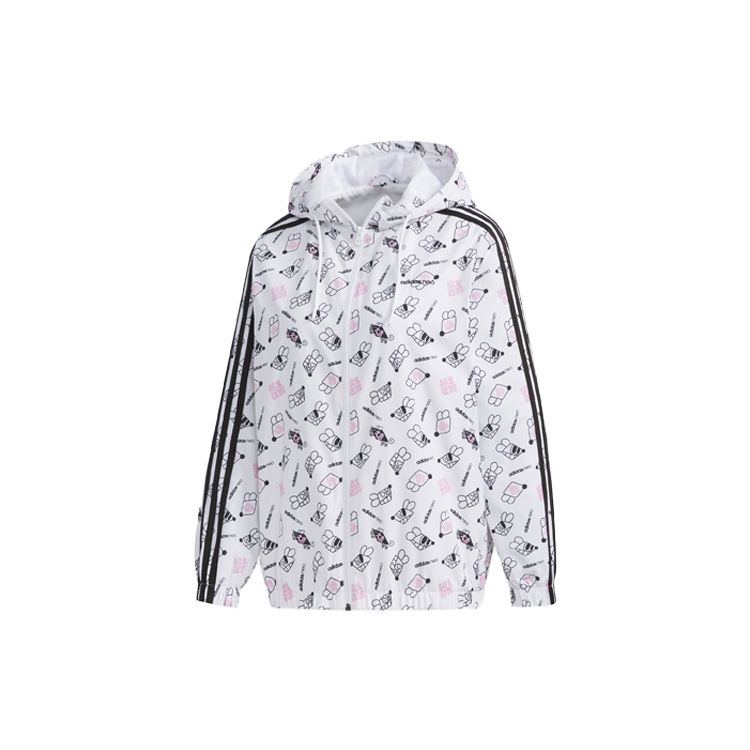 

Adidas Neo Art Windbreaker Jacket Women Jackets White GF7106 M