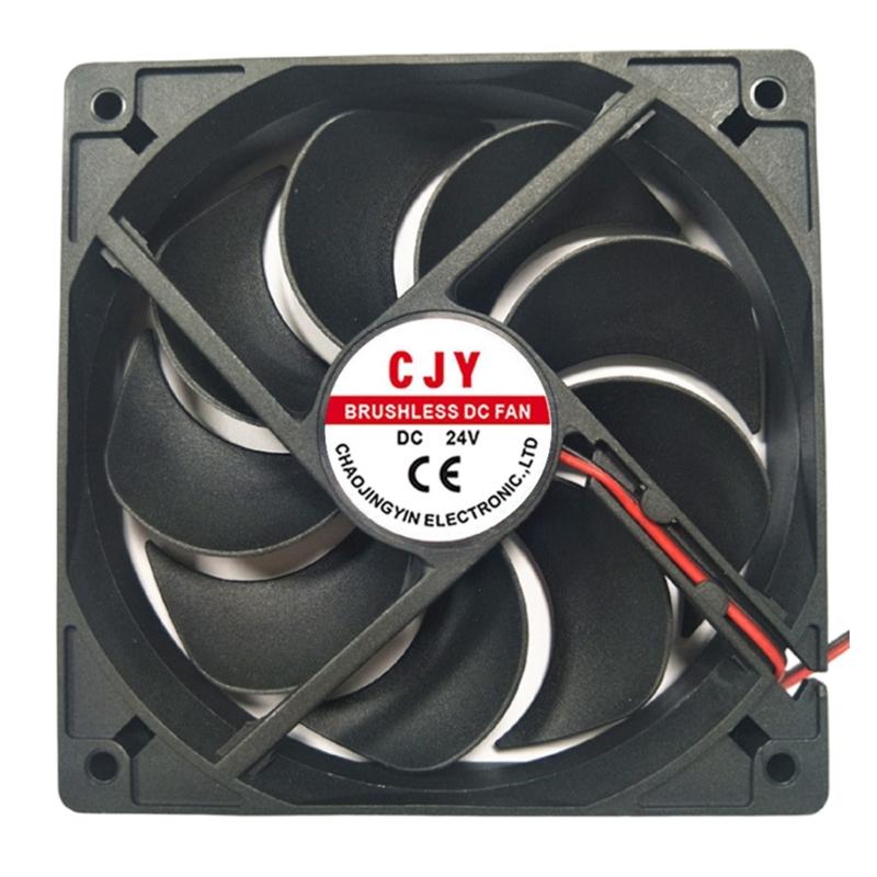 5V/12V/24V PC Router Fan 120MM Cooling Fan Brushless Portable Cooling Fan Replacement for PC Chassis Cabinet Electronic