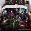 3D HD StarCraft Game Gamer PC Comforter Bedding Set,Duvet Cover Bed Set Quilt Cover Pillowcase,king Queen Size Bedding Set