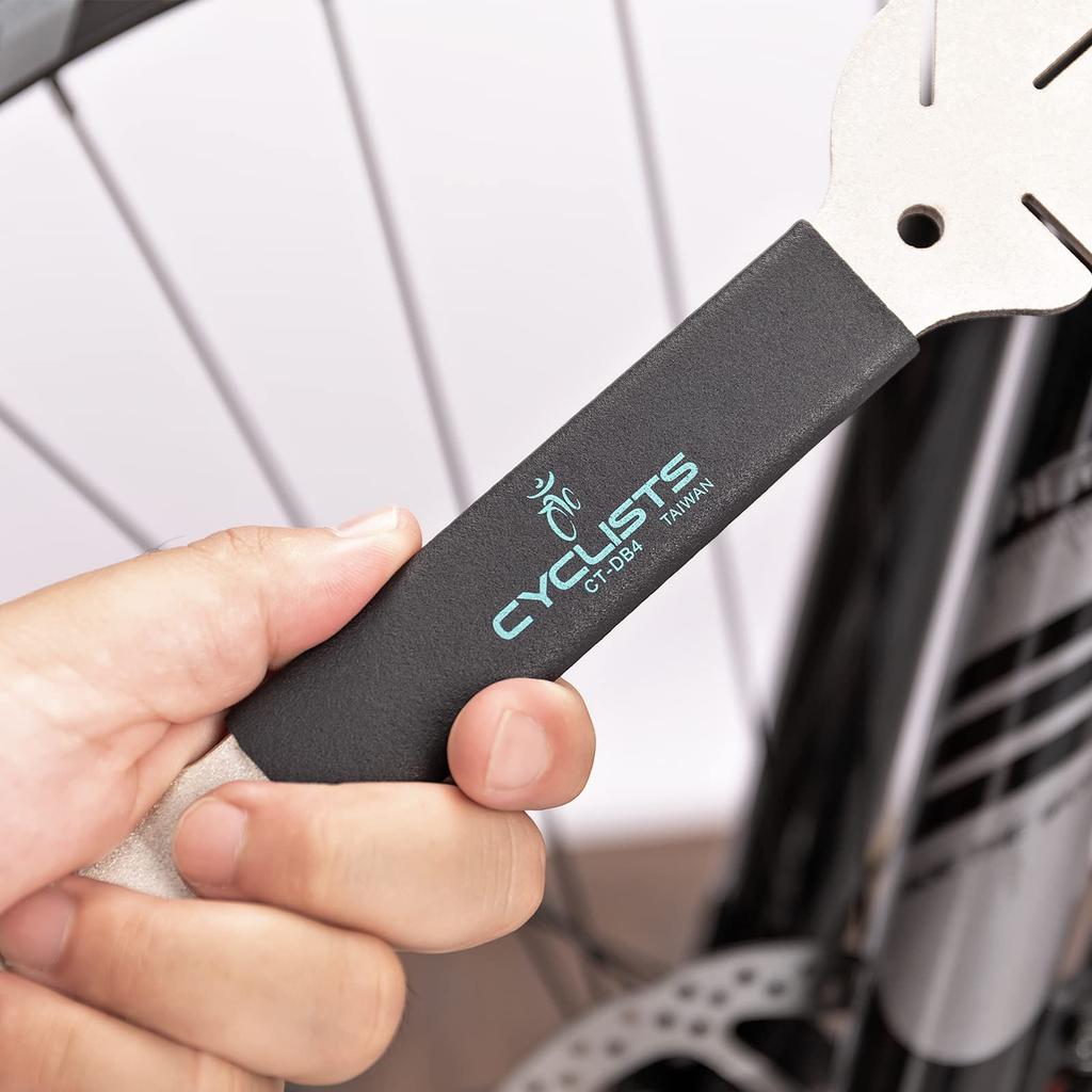 CYCLISTS Bicycle Rotor Corrector/Disc Brake Piston Lever 2-in-1 Brake Tool (CT-DB4)