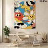 Colorful Cartoon Characters Pattern Home Decor Tapestry, Wall Hanging, Decorative RV Wall Cloth.ZGT0914166