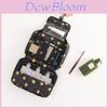 Travel Hanging Toiletry Bag With Oxford Fabric Large Capacity For Luggage Storage