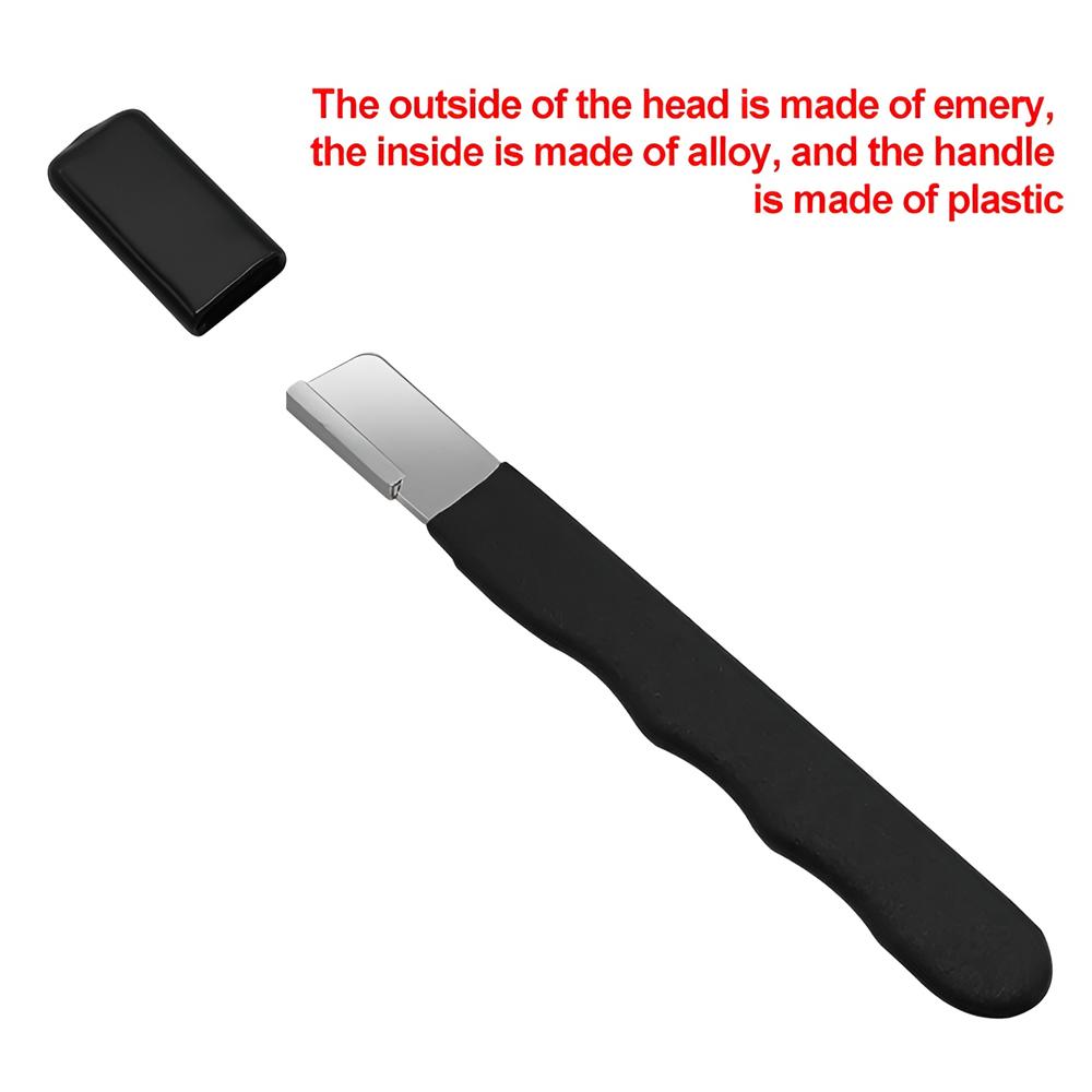 Ascuțitor de cuțite negru multifuncțional și portabil Foarfece de exterior Tunderea grădinii tăierea ramurilor de fructe Instrumente de piatră de măcinat