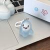 Ghost Key Chain for Halloween; Luminous Cartoon Jelly Doll Phone Decor; Charm for Headphone Case; Car Key Ring Ornament