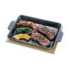 CAPTAIN STAG Bamboo Cutting Board Trivet Plate Multi-board B5 Size 250 x 175 x Thickness 10mm UG-3069