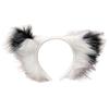 Anime Cosplay Props Beast Dog Hair Hoop Furry Wolf Hair Styling for  Con Headband Wolf Animal Carnivals  White