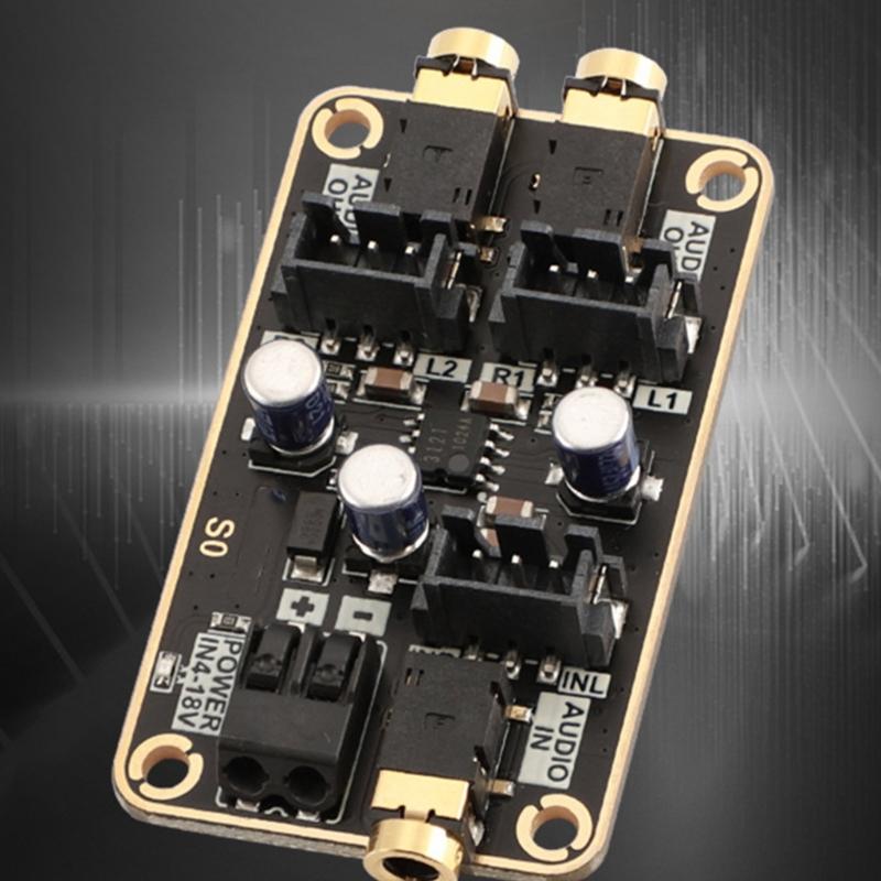 SO Auditory Isolation Noise Reduction Module for Car and Home Systems Stable Amplifiers Board Noise Cancellation