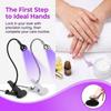 Foot Pedal Switch UV LED Nail Lamp 5W Power Nail Drying Light Gel Polish Curing Lamp  DIY Manicure