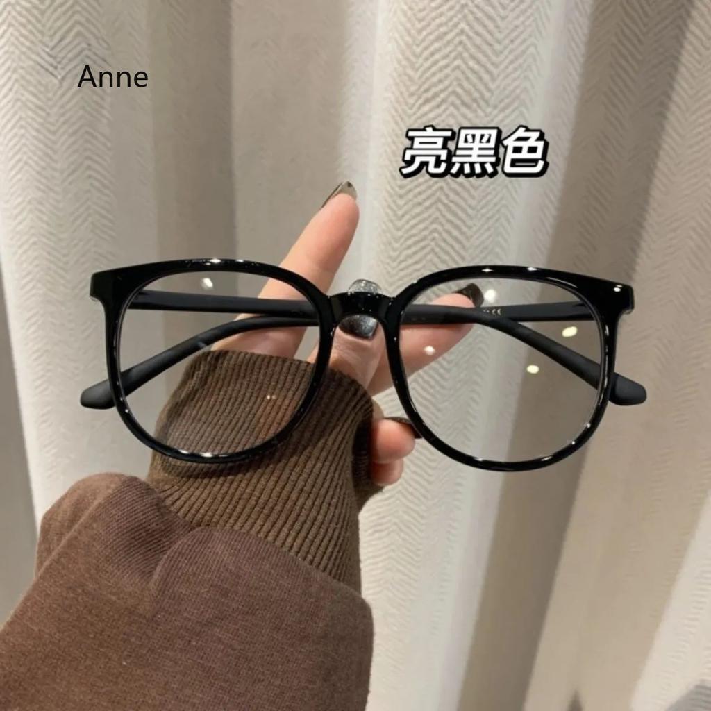 Large Frame Myopia Glasses High-Definition Anti-Blue Light Nearsighted Eyeglasses Women Men Unisex Diopter 0 -0.5 -1.0 To -4.0