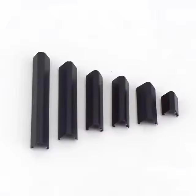 10Pcs Meetee 10-60mm Metal Tail Clip Buckle Bag Strap Webbing End Stopper Clasp Clothes Belt Hook DIY Leather Crafts Accessories
