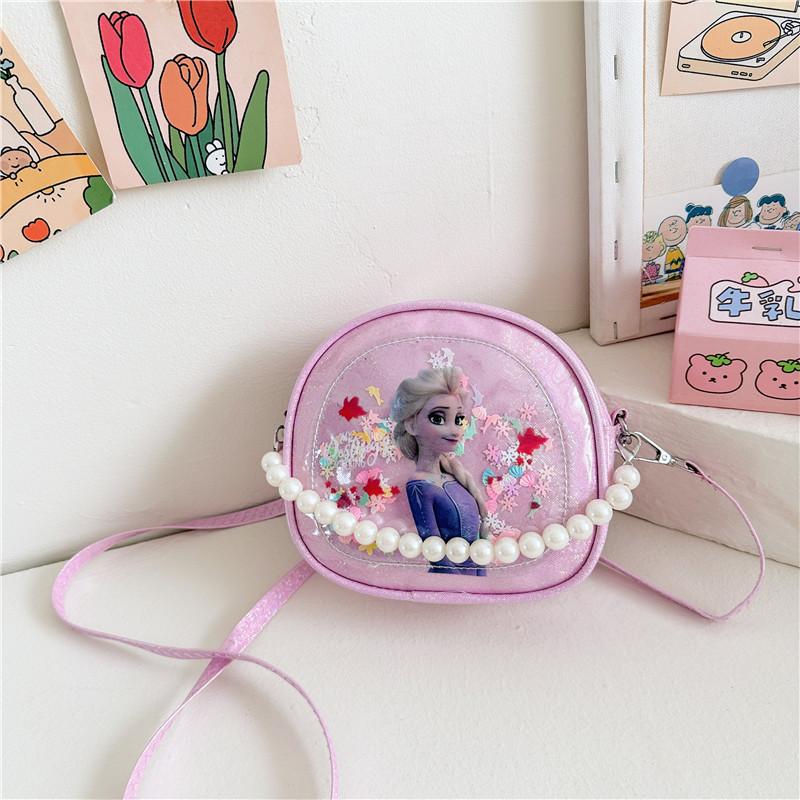 Frozen Elsa Princess Kids Handbag Single Shoulder Crossbody Bag Gift Fashion