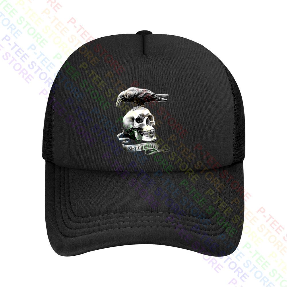 The Expendable Skull Crow Baseball Cap Snapback Caps Knitted Bucket Hat