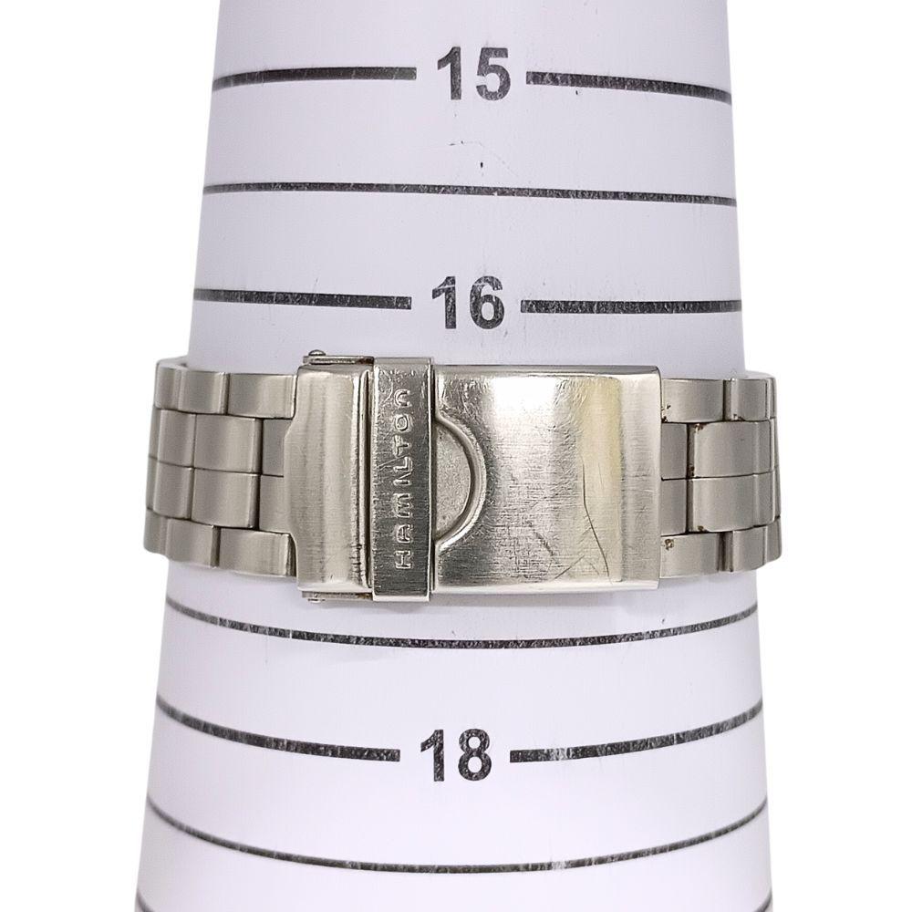 Used HAMILTON Khaki Field Back Skeleton Automatic Men's Watch Genuine / C1164