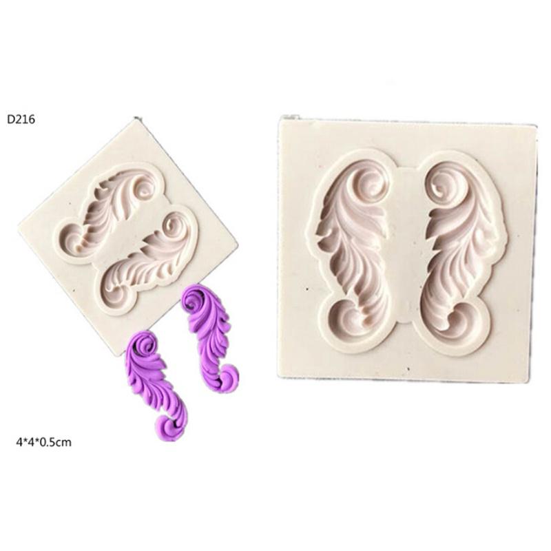 Formy silikonowe 3D w stylu europejskim Koronki Sugarcraft Formy do czekolady Kremówka Formy silikonowe do ciasta