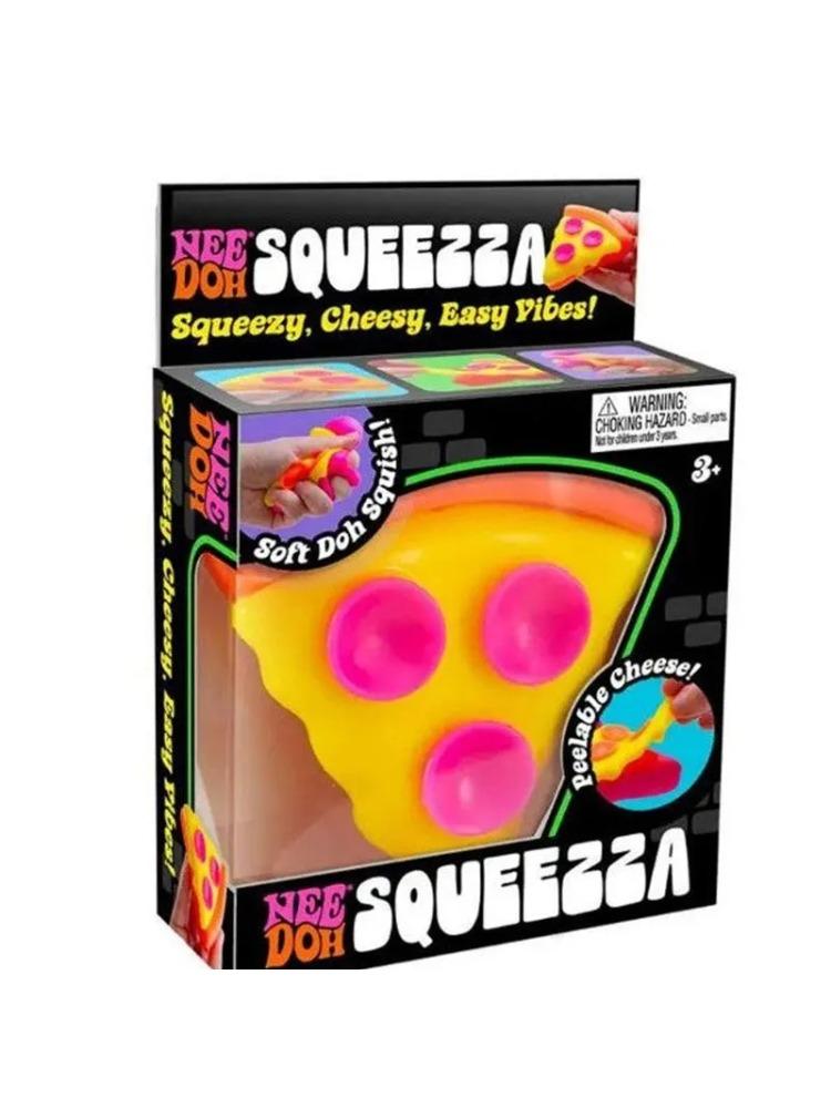 NeeDoh Nice Cube Sensory Squeezing Toy - Soft Stress Relief Cube for Adults and Kids - Fingertip Release Pinching Fidget Toy