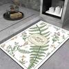 Light luxury diatom mud floor mat, bathroom entry door toilet absorbent bathroom mat, household toilet non-slip floor mat