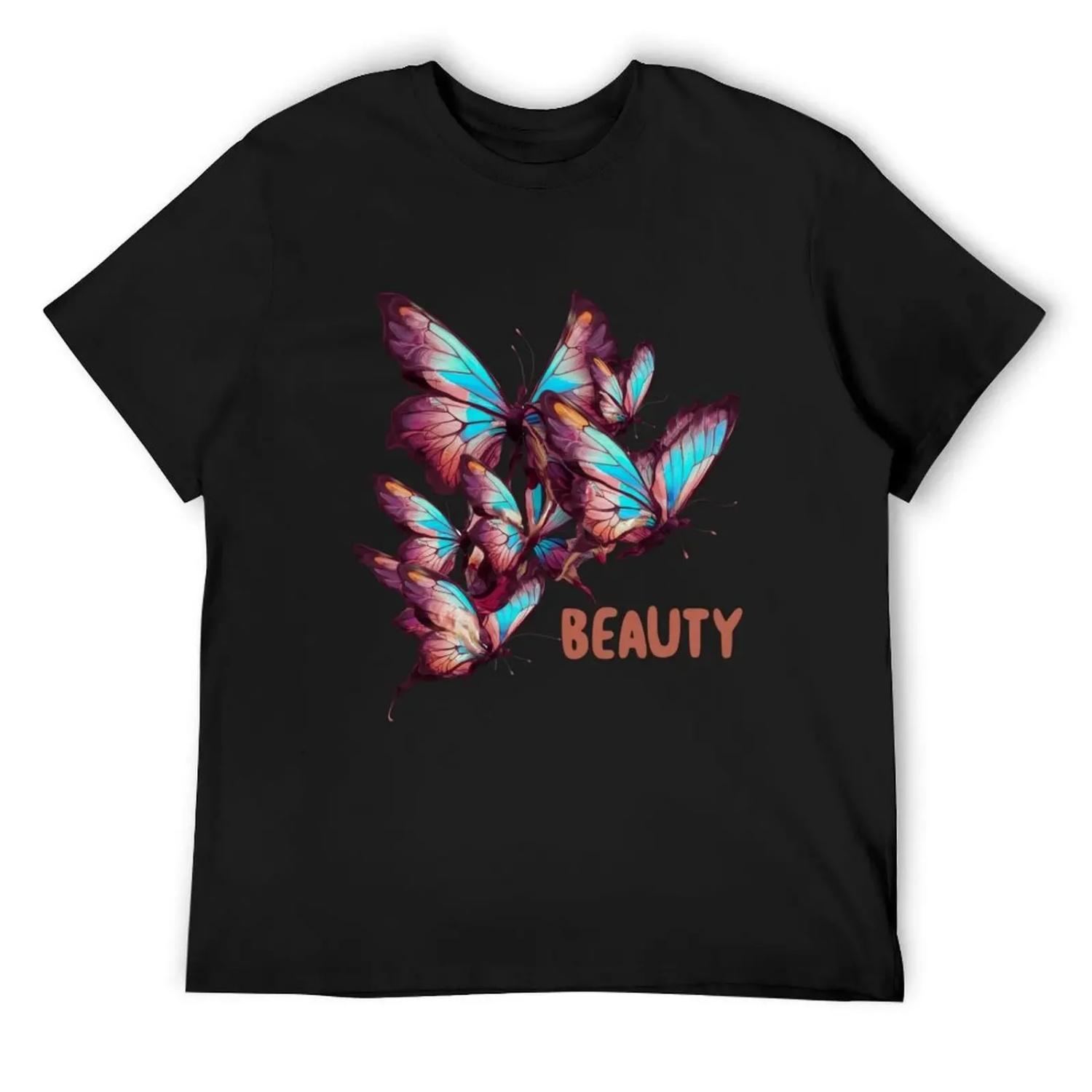 Enjoy the beauty of butterflies art shirt T-Shirt new edition sports fans t shirts men S