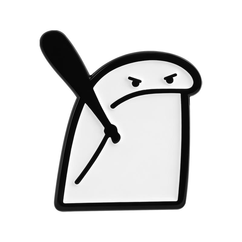 

Funny Flork Memes Collection Enamel Pins Simplified Roles Ugly Girl Tan Divino Spanish Quotes Brooches Lapel Badge Jewelry Gifts