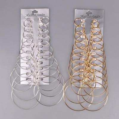 Kolczyki – Kolczyki obręcze