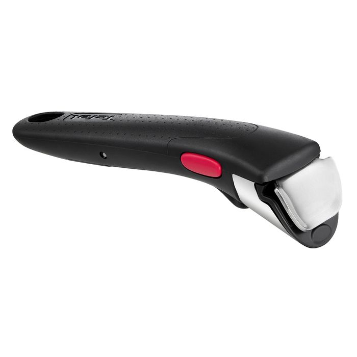 Tefal Ingenio Poignée Amovible Noire, Empilable, Amovible, Verrouillage Sécurité 3 Points, Garantie 10 Ans