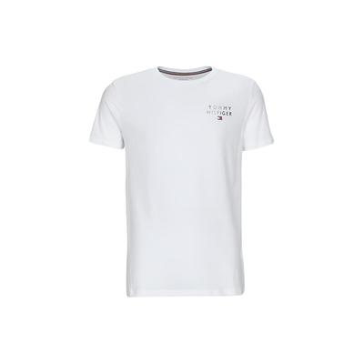 Logo Print Pullover Round Neck Short Sleeve T-Shirt Men Tops White UM0UM02916-YBR