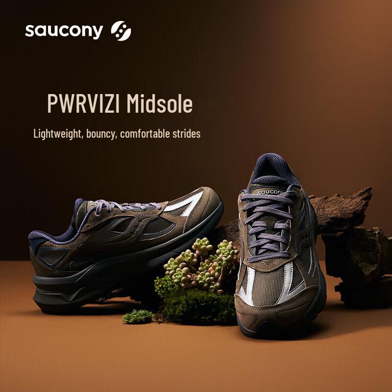 Saucony KINVARA PWR Unisex Retro Casual Cushioned Running Shoes