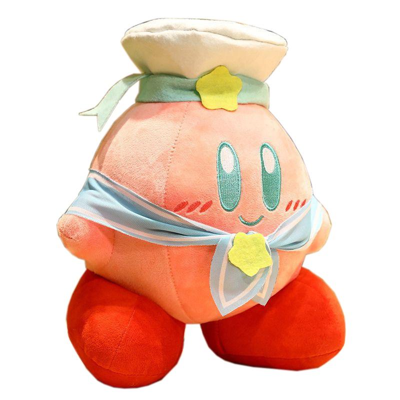 Adorably Soft 32 Cm Kirby Adventure Chef Strawberry Plush Dolls For Kids And Collectors