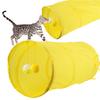 Foldable Cat Dot Tent   Tunnel Bed Toy Interactive Playing Toys Hide Tunnel (Orange)