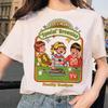 Lets Summon Demons Aesthetics T Shirt Unisex Summer Casual Harajuku Cartoon Print Satan Short Sleeve Tops Camiseta Streetwear