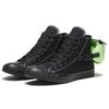 Converse Chuck Taylor All Star Buckle Up High Nero Verde Fantasma Sneakers Unisex 168262C