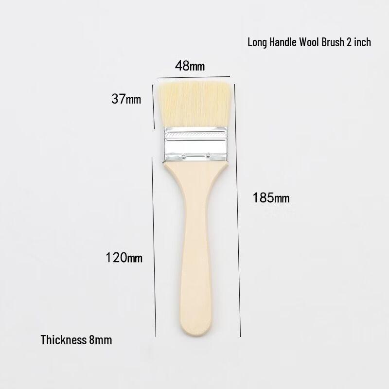 Food Grade Wool Basting Brush Set