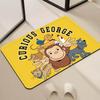 George Door Mat Bedside Entrance Bath Floor Cartoon Decoration Corridor Door US Mat C-Curious Carpet Living Room Balcony