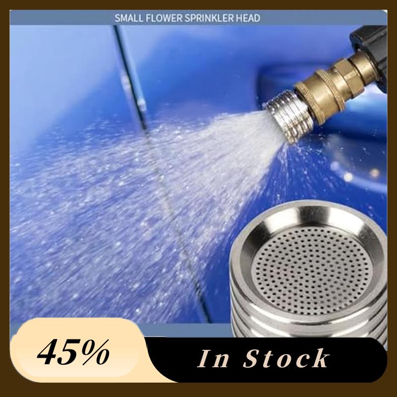 A60Z Top 2Pcs High-Efficiency Pressure Washer Tips With 0.4/0.5Mm Spray Holes And 1/4" Quick Adapter