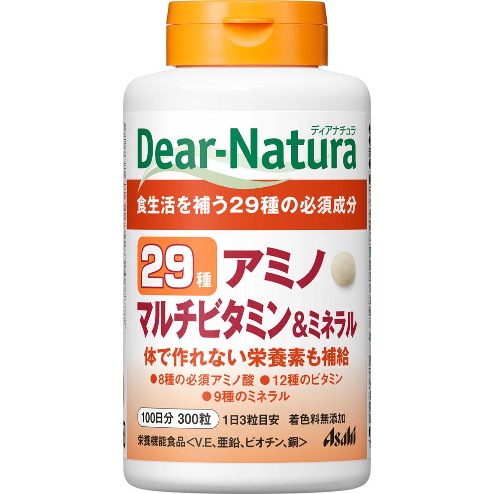 Asahi Dear-Natura 29 Amino Multi-Vitamin & Mineral 300 Tablets Comprehensive Vitamins Vitamins Comprehensive Vitamins