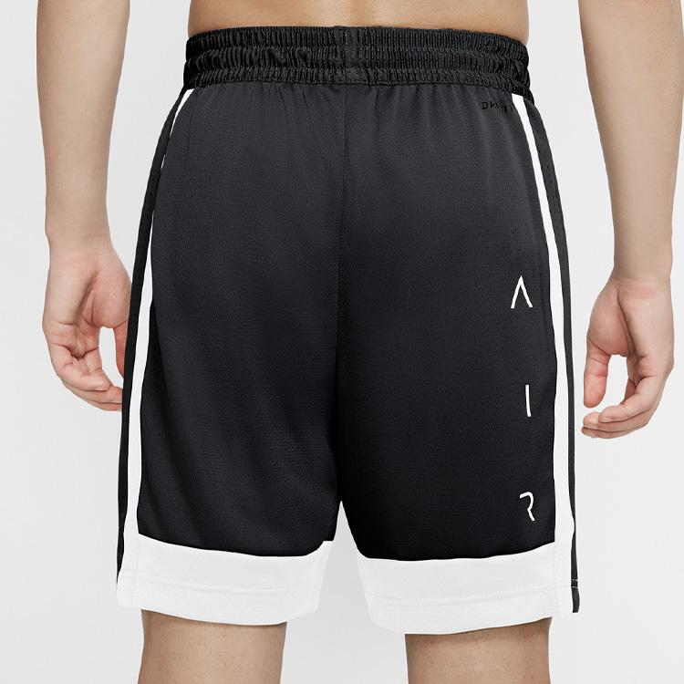 Jordan Air Dri-FIT Lace-Up Contrast Panel Slim Fit Basketball Pants Men Bottoms Black CT4764-010