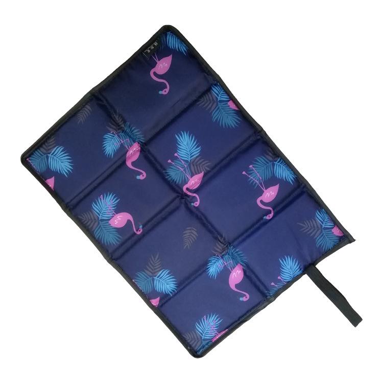 Portable Foldable Outdoor Foam Cushion: 20% Thicker, Moisture-Proof for Leisure.