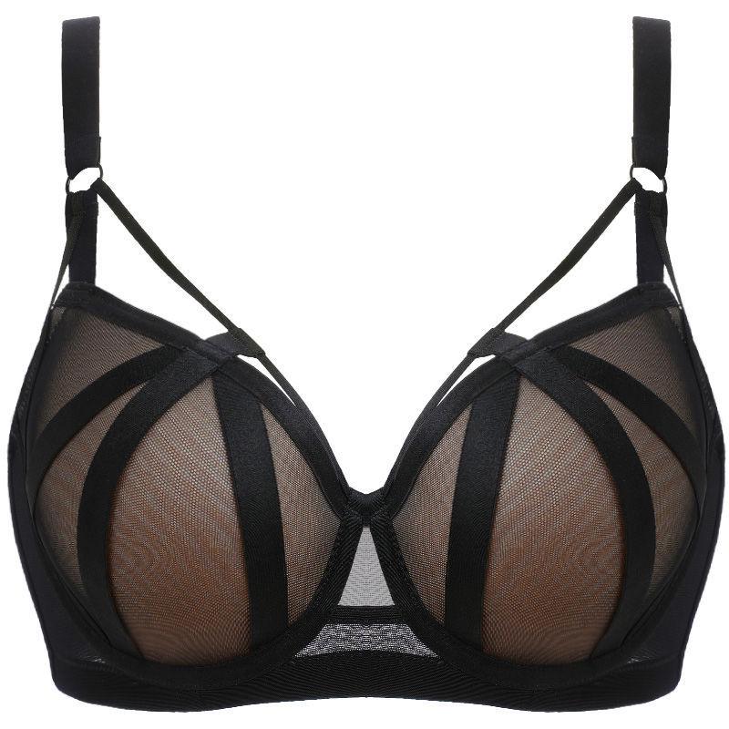Pure Sexy EU/US Style Thick Push-Up Bra: Enhances Small Bust, Anti-Sagging, with Underwire and Side Support.