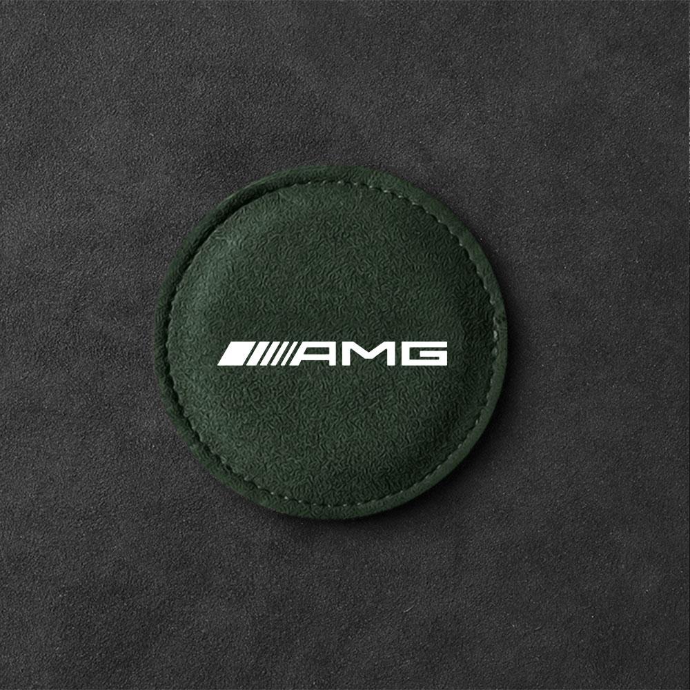 2pcs Car Coaster Anti-Slip Water Cup Holder Pads For Mercedes Benz A B C E S M Class AMG CLA CLS W212 W213 W204 W205 W176 W211