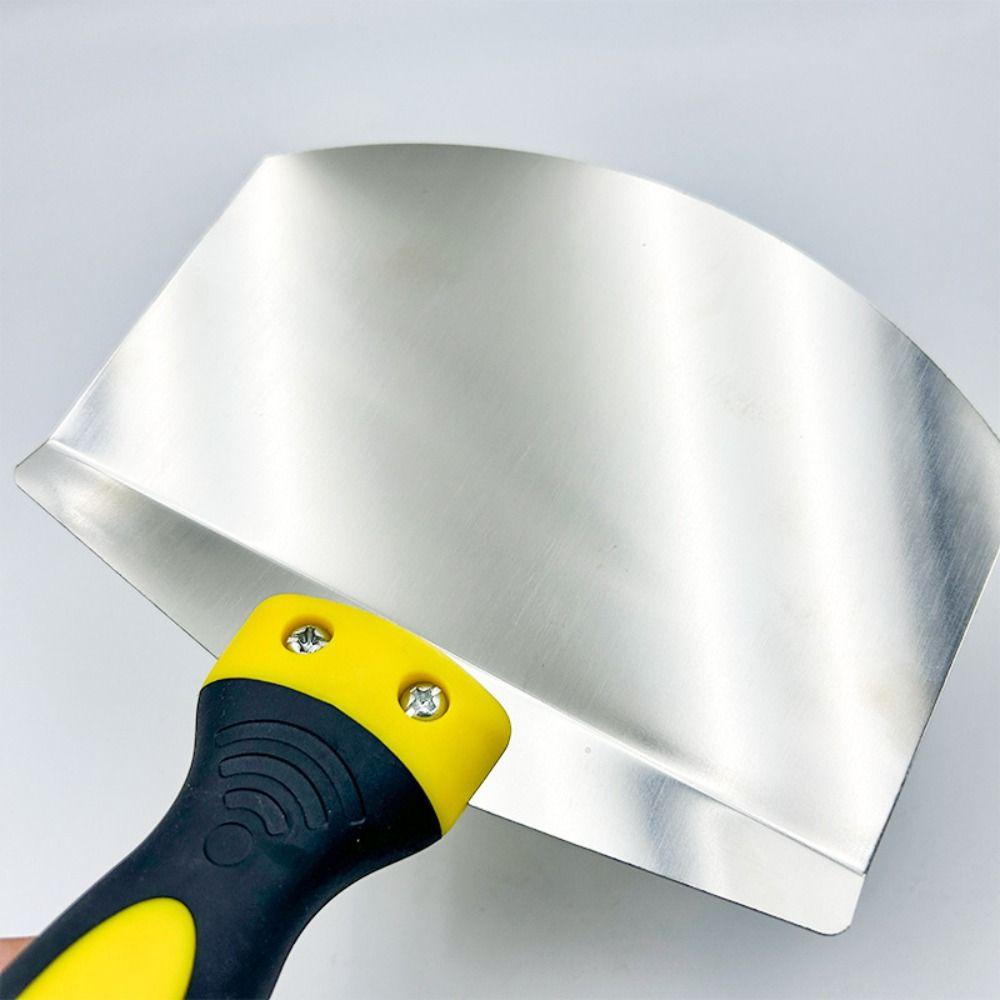 Arc Putty Shovel Durable Paint Feed Filling Scraper Painters Tool Ash Shovel Construction Worker