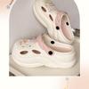 Women's 2024 Non-Slip EVA Height-Increasing Closed-Toe Beach Sandals for Summer Outdoor Wear