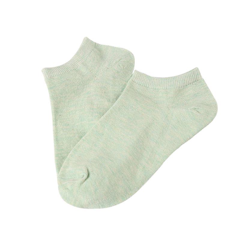 Women Summer Autumn Cotton Sports Invisible Socks Japanese Cute College Wind Candy Color Socks