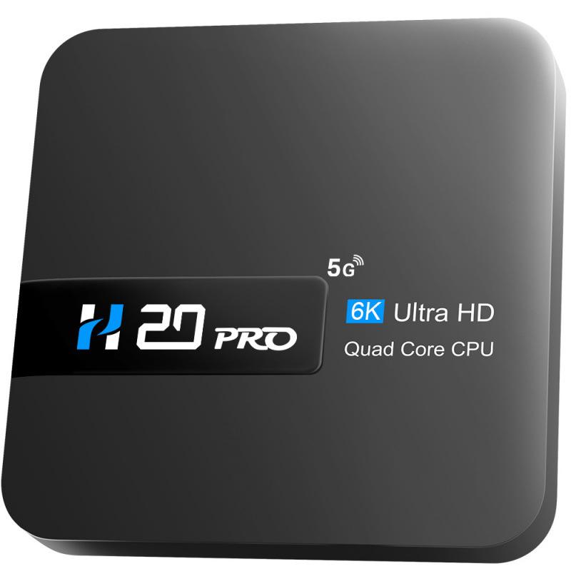 Grenzüberschreitender Heißverkauf H20PRO Android 14 Set-Top-Box mit 6KRK3518 Chip und kabellosem TVBOX Player