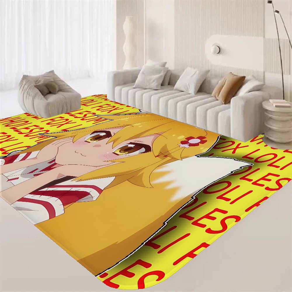 The Helpful Fox Senko San Room Mats Cheaper Anti-slip Modern Living Room Balcony Printed Welcome Rug