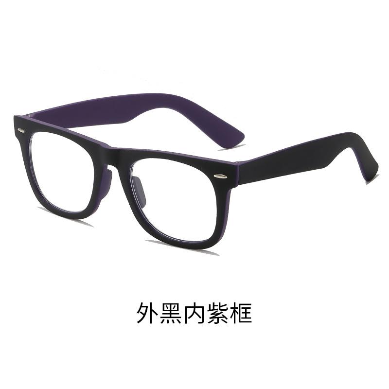 Fashion Large Frame Color-Changing Reading Glasses Men'S Anti-Blue High Definition Indoor And Outdoor Reading Glasses Photosensitive Discoloration